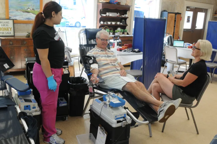 Donating and dining